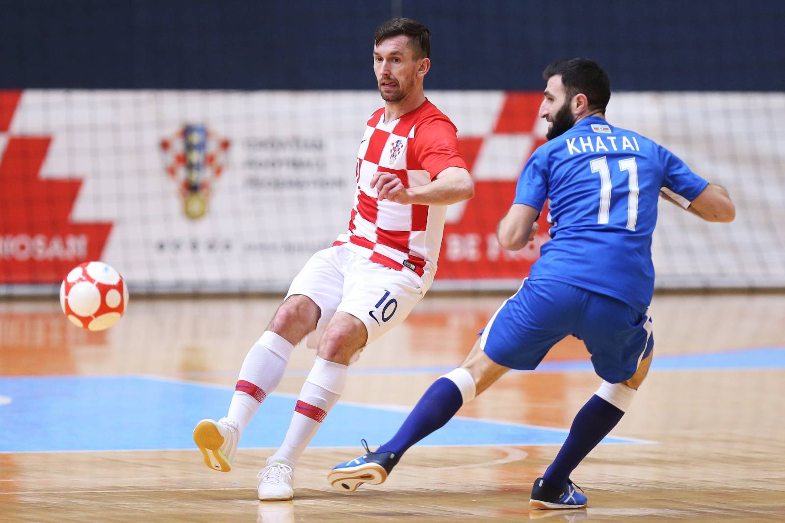 Osijek: Elitno kolo kvalifikacija za Svjetsko prvenstvo u futsalu: Hrvatska - Azerbajdžan