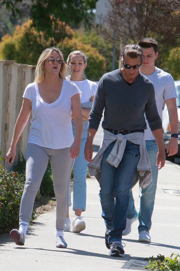 Heather Locklear out and about, Westlake Village, Los Angeles - 21 Mar 2020