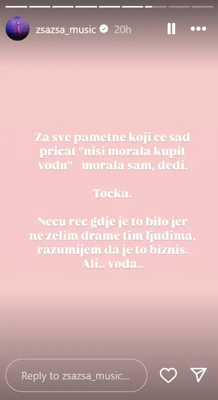 Zsa Zsa otkrila koliko je platila bocu vode: U Dubaiju je jeftinija