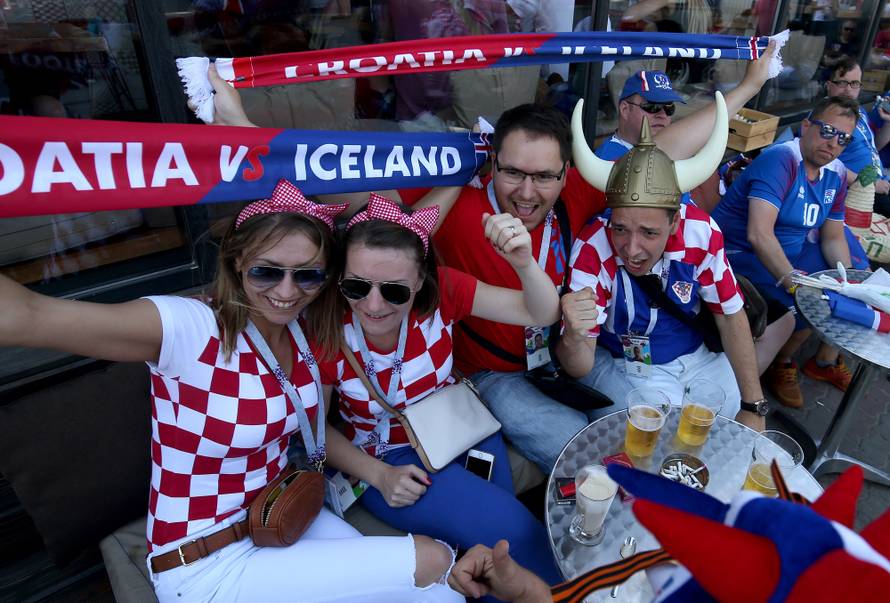 Rostov na Donu: NavijaÄi spremni za utakmicu Hrvatske i Islanda