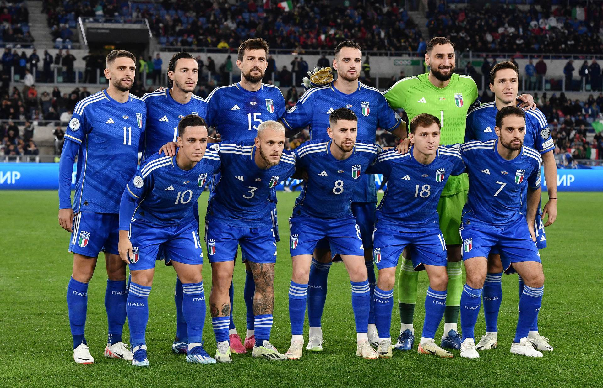 FILE PHOTO: UEFA Euro 2024 Qualifier - Group C - Italy v North Macedonia