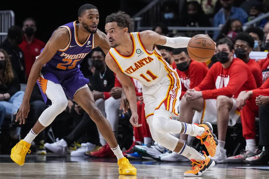 NBA: Phoenix Suns at Atlanta Hawks