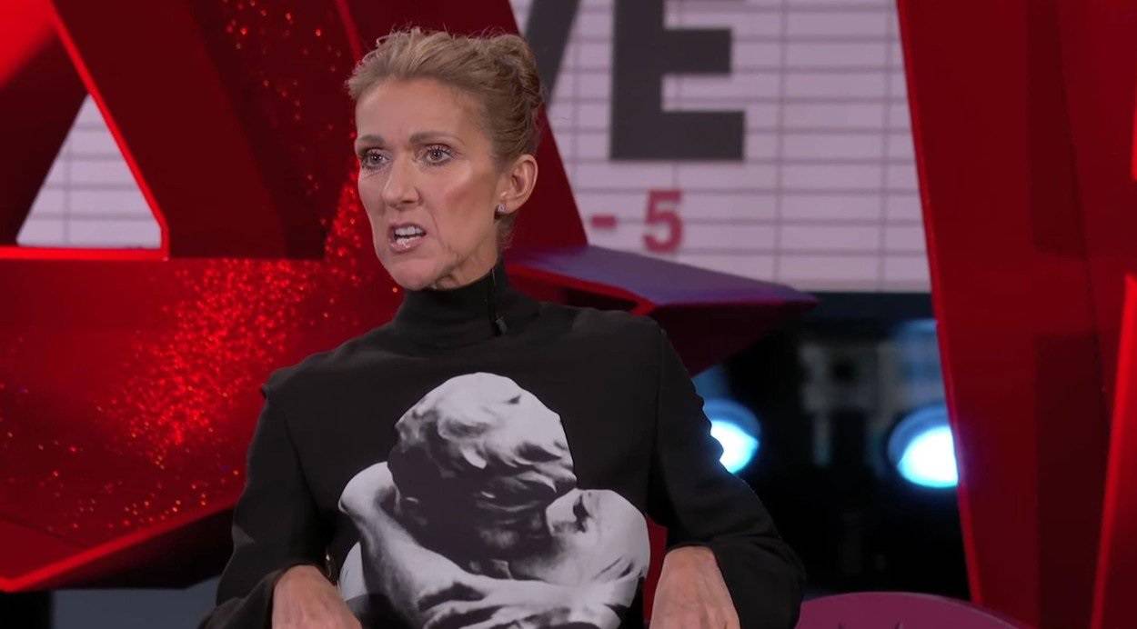 Celine Dion discusses new world tour as she appears on Jimmy Kimmel Live!
