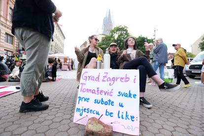 Zagreb: Ženska mreža Hrvatske akcijom pokazali da ne pristaju na kršenje ljudskih prava žena