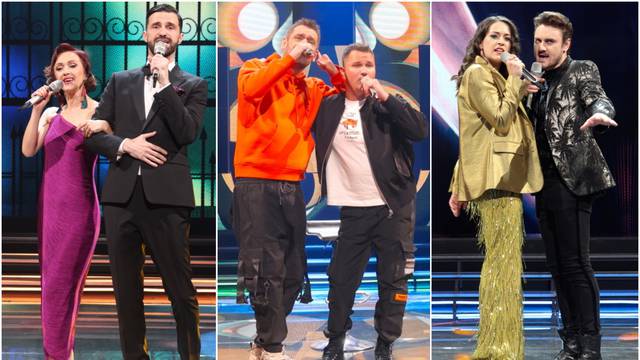 ANKETA Večeras je finale showa 'Zvijezde pjevaju', ostala su  samo tri para: Tko će pobijediti?