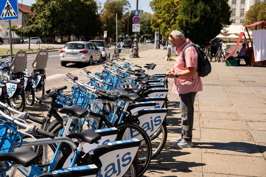 Zagreb: Bajs, sustav javnih bicikala