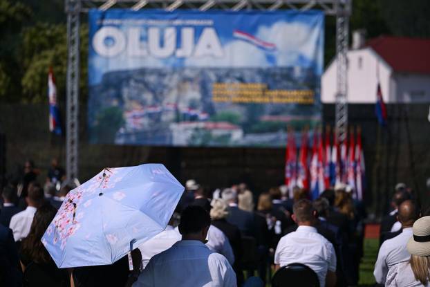 Knin: Središnja svečanost obilježavanja 31. obljetnice VRO Oluja