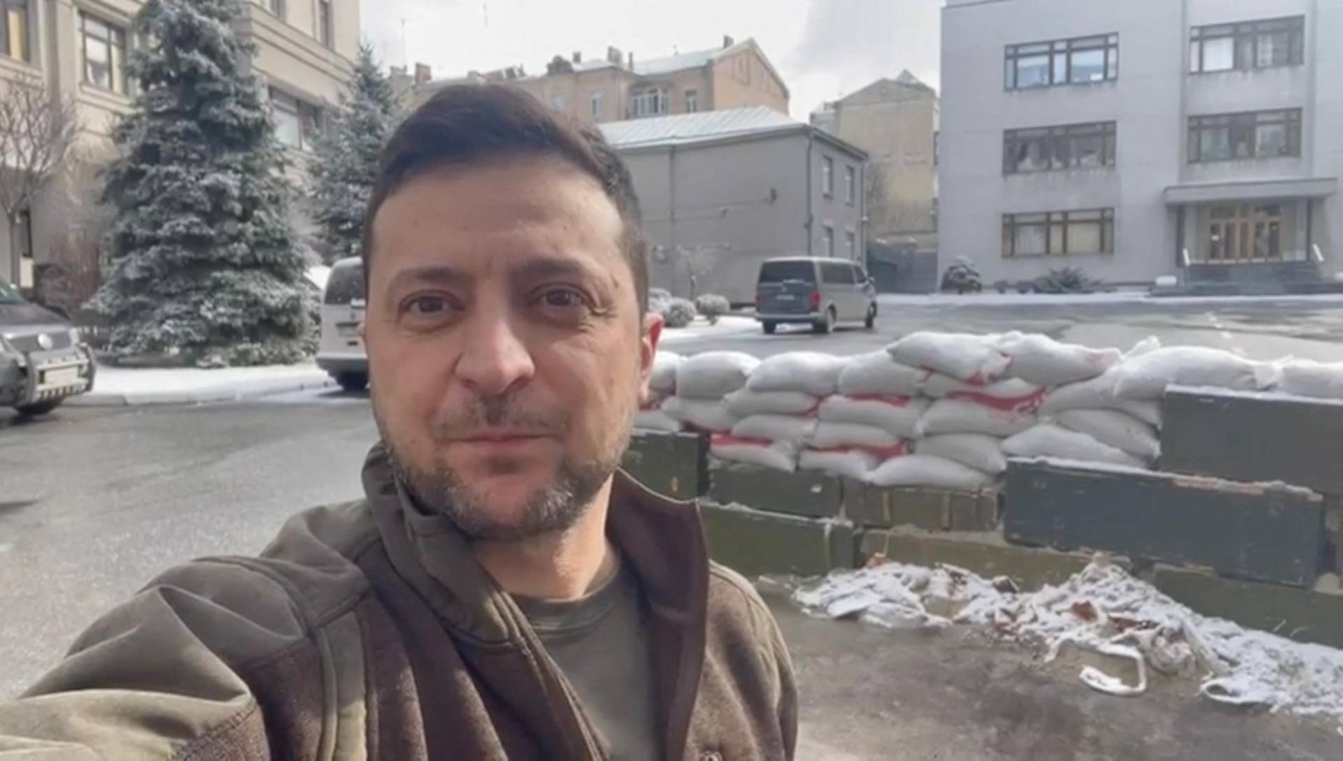 Ukrainian President Zelenskiy speaks in video statement