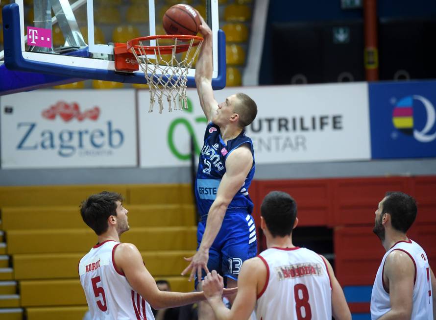 Zagreb: Hrvatski telekom Premijer liga KK Hermes protiv KK Cibona