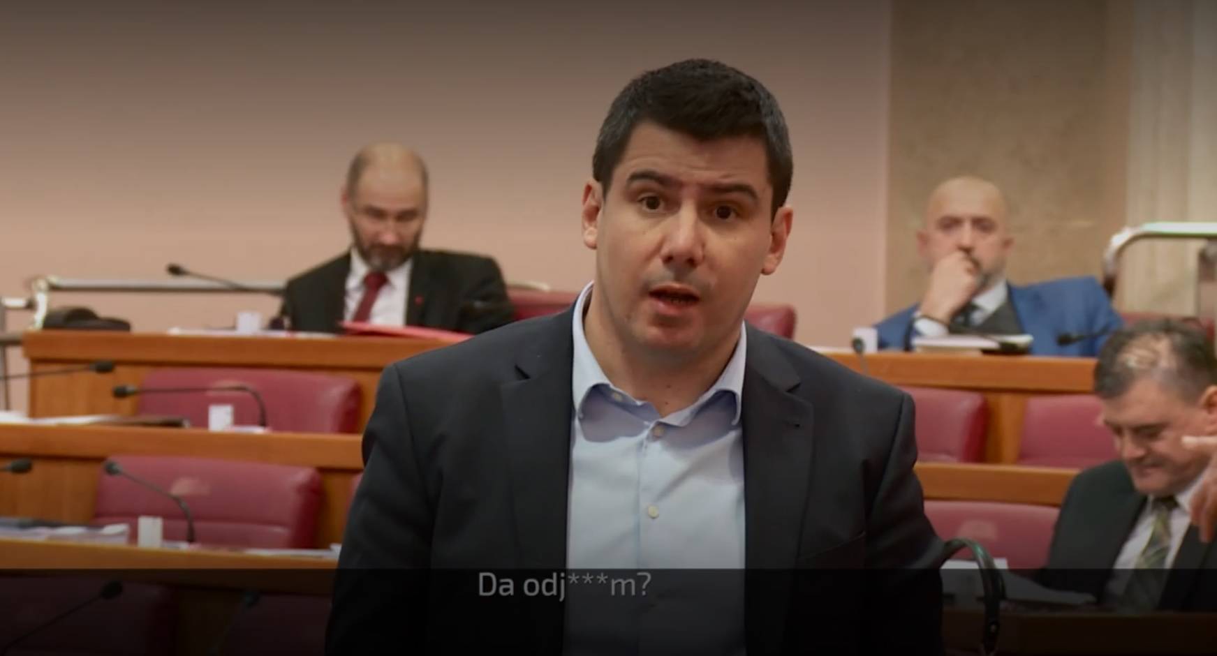 Josip Đakić Mostovom Grmoji u Saboru poručio: "Odje*i!"