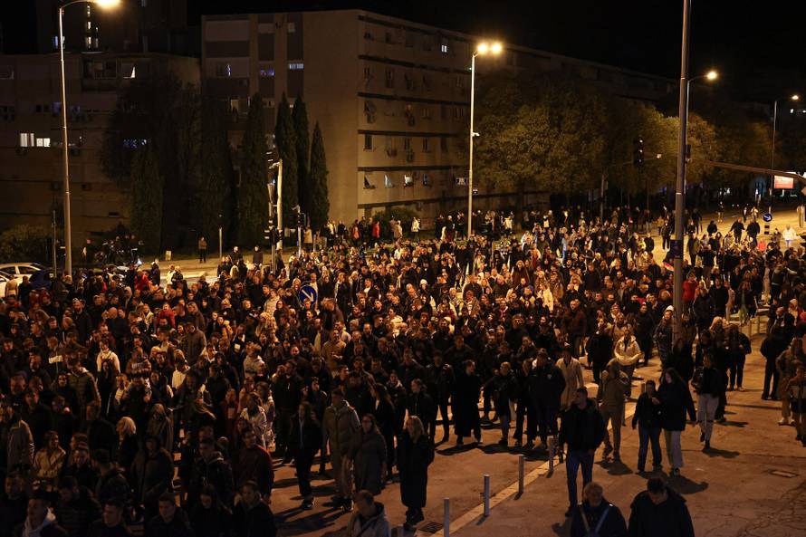 Split: Održan mimohod Torcide za Vukovar