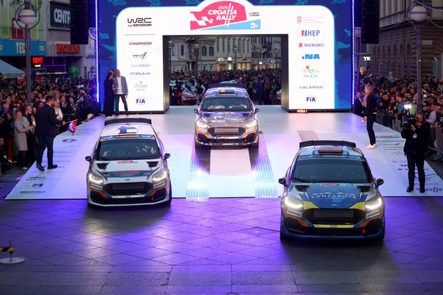 Rijeka: Ceremonijalni start WRC Croatia Rallyja 2026.