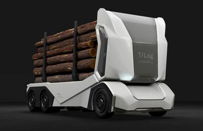 Električna šumska zvijer: Ovaj kamion sam vozi 16 tona drva