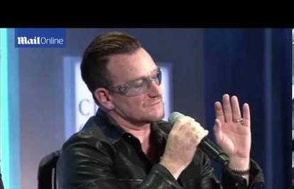 Bono oponašao Clintona, ljudi u dvorani plakali od smijeha