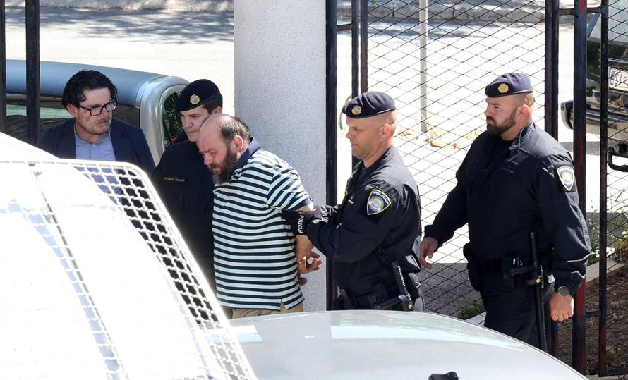 Šibenik: Privođenje Kristijana Aleksića, osumnjičenog za ubojstvo 19-godišnjaka
