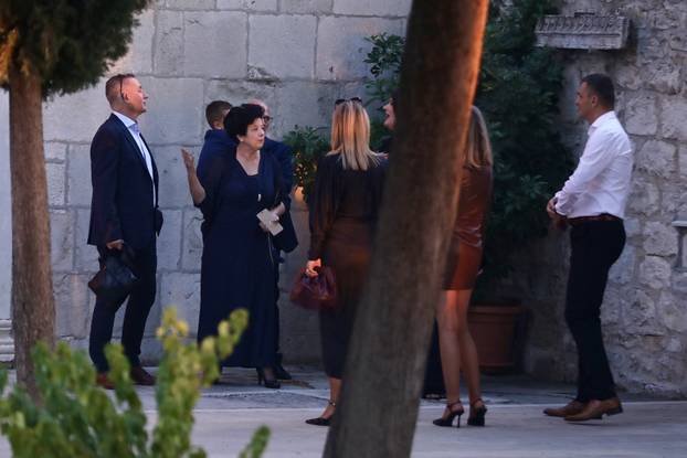 Split: Vjenčanje sina Nevenke Bečić