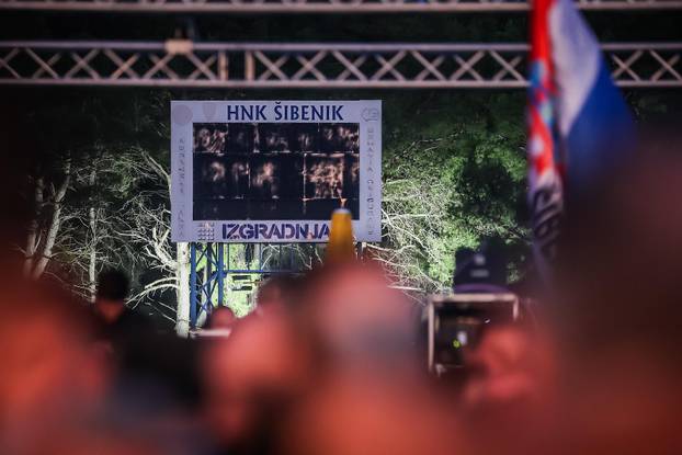 Šibenik: Koncert Marka Perkovića Thomsona na Šibenskom Šubićevcu