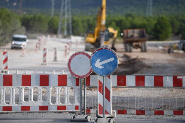 &Scaron;ibenik: Radovi na pristupnim cestama novoga izlaza sa A1 kod &Scaron;ibenika