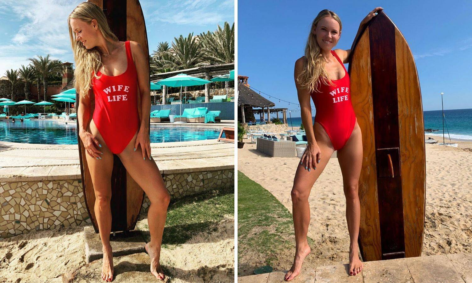 Vruće, vruće... Wozniacki se fotografirala kao u Baywatchu