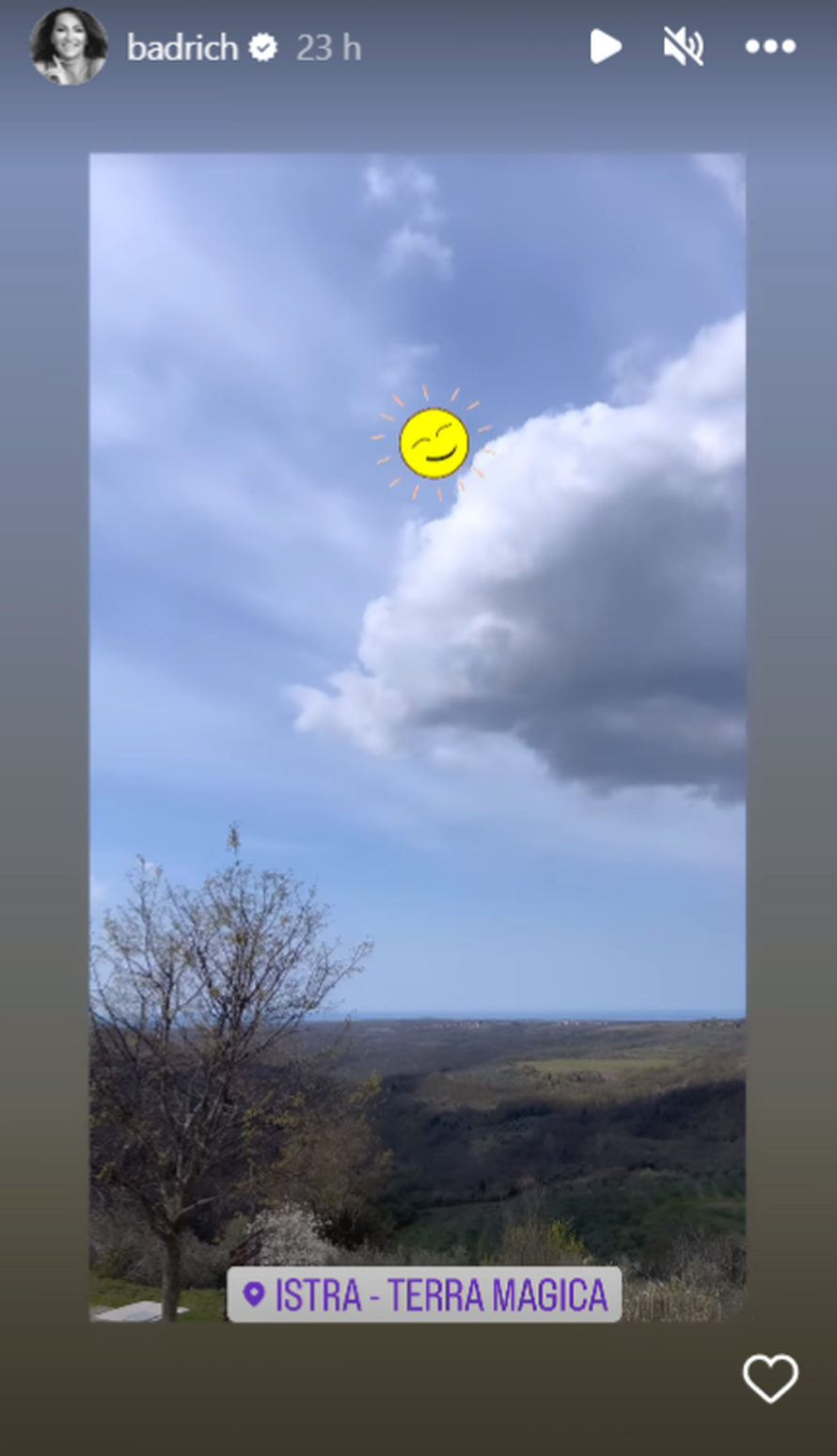 Nina Badrić blagdane provodi u Istri, pokazala je divan krajolik u koji se otišla malo odmoriti...