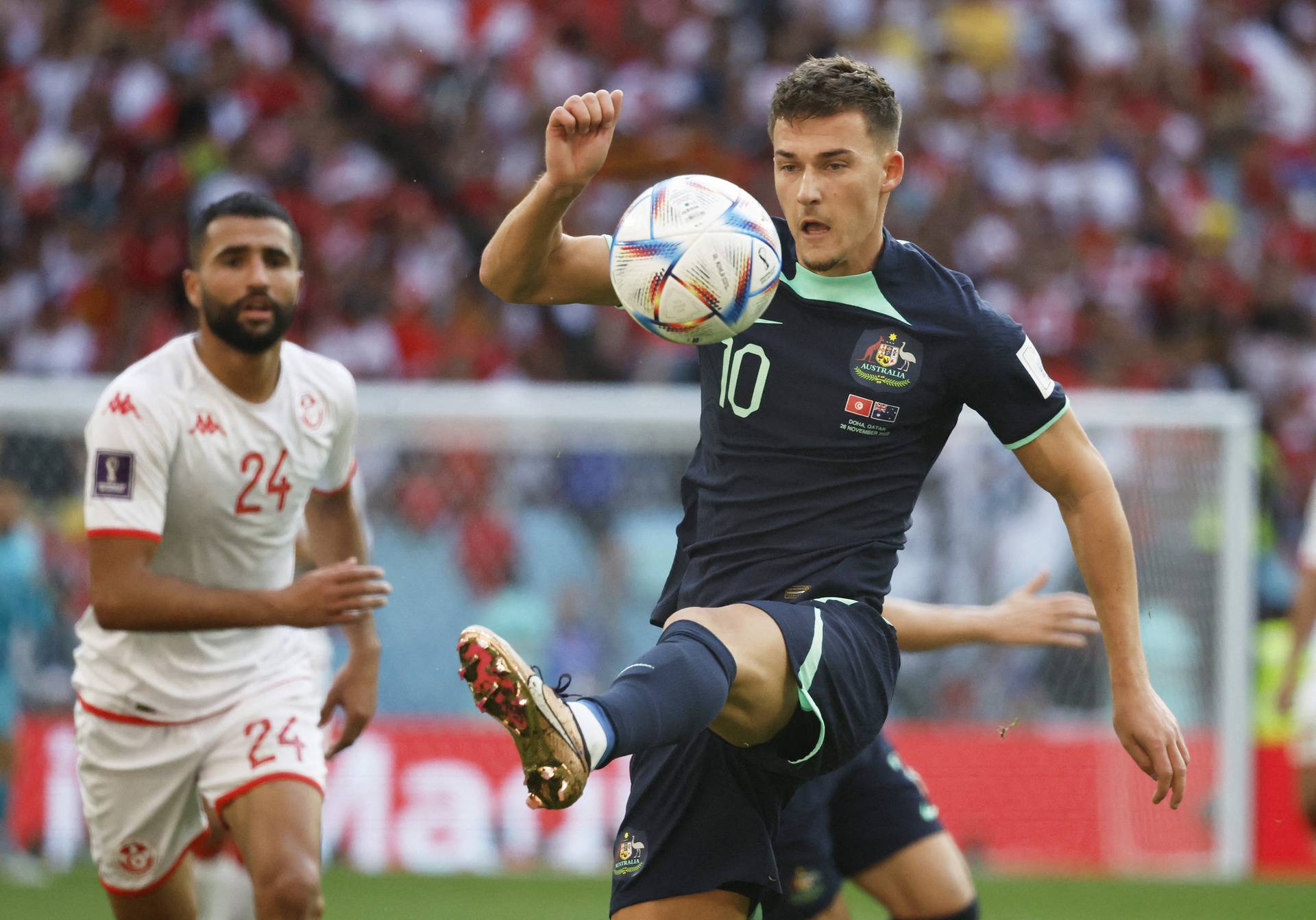 FIFA World Cup Qatar 2022 - Group D - Tunisia v Australia