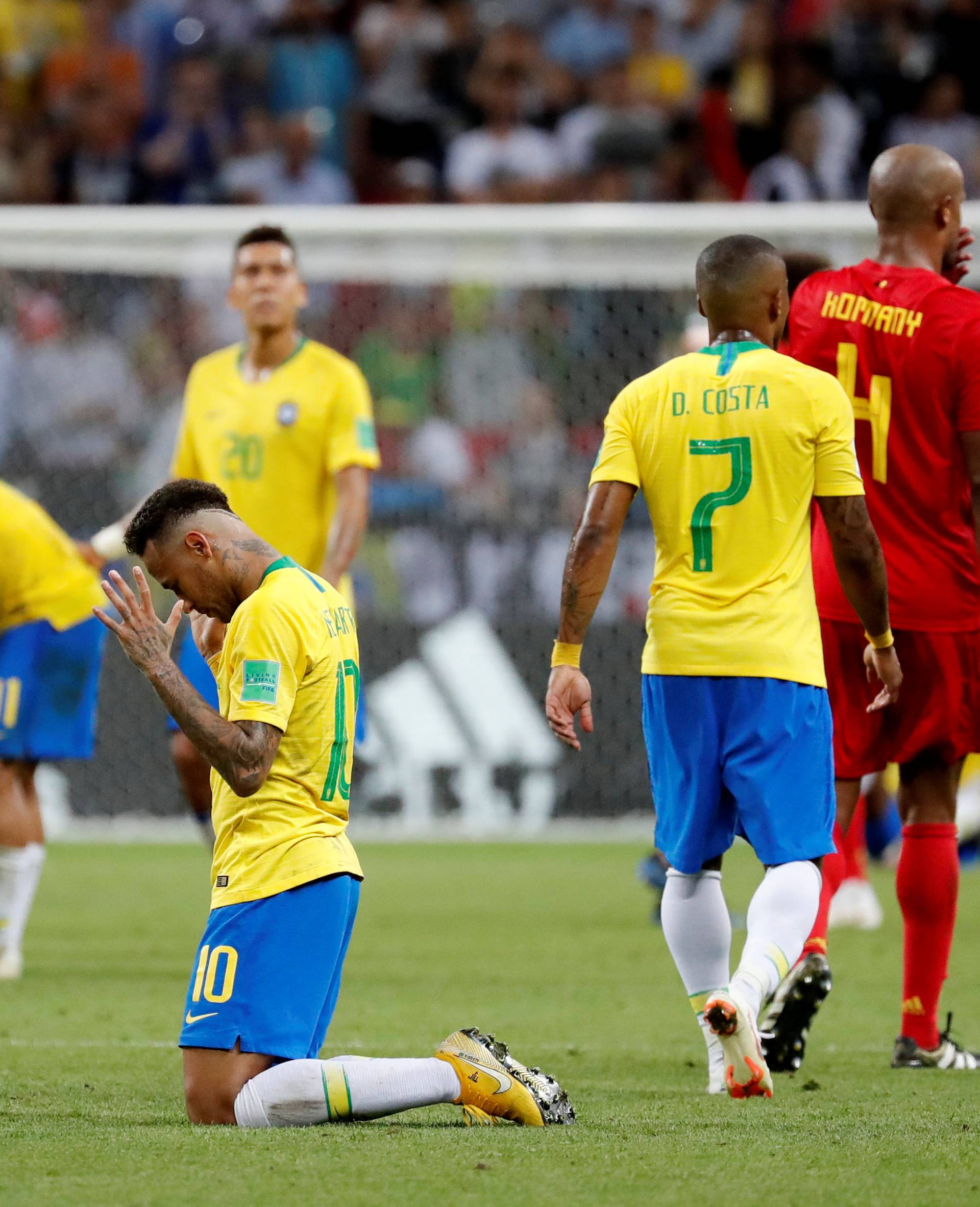 World Cup - Quarter Final - Brazil vs Belgium