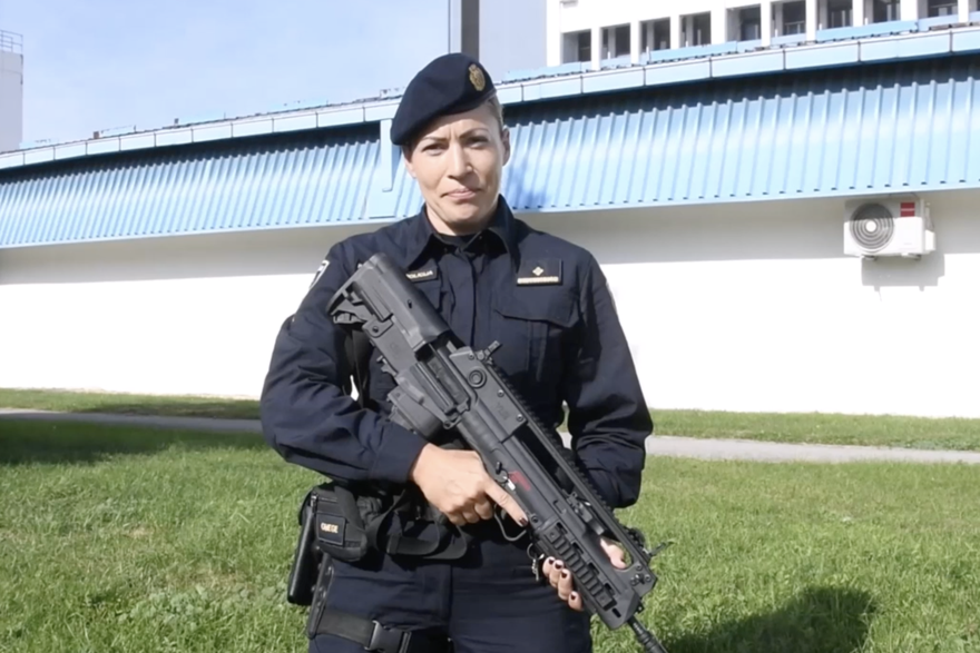 Policajka Magdalena Or&scaron;i&cacute; pobjednica "&Scaron;tita Domovine"