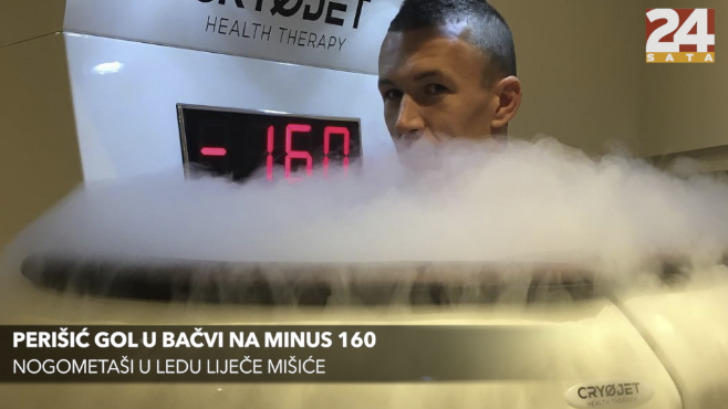 Perišić kao Superman: Gol u bačvi na minus 160 stupnjeva