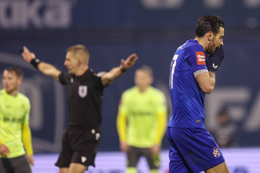 Tuga igrača GNK Dinamo nakon odigrane utakmice 1:1 sa Slaven Belupom