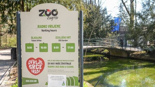 Zagrebački Zoološki vrt zatvorio je svoja vrata zbog koronavirusa
