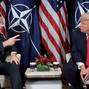 U.S. President Trump holds a bilateral meeting with NATO Secretary General Mark Rutte, at the World Economic Forum in Davos