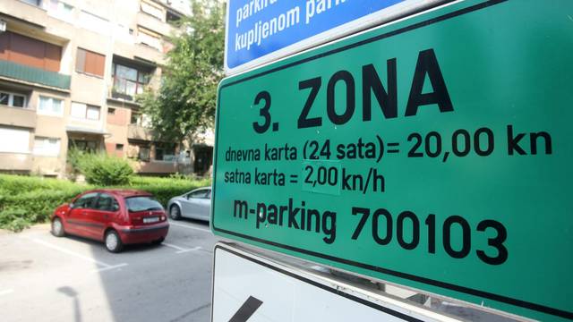 Od ponedjeljka poskupljuje parking u 3. zoni s 1.50 na 2 kune