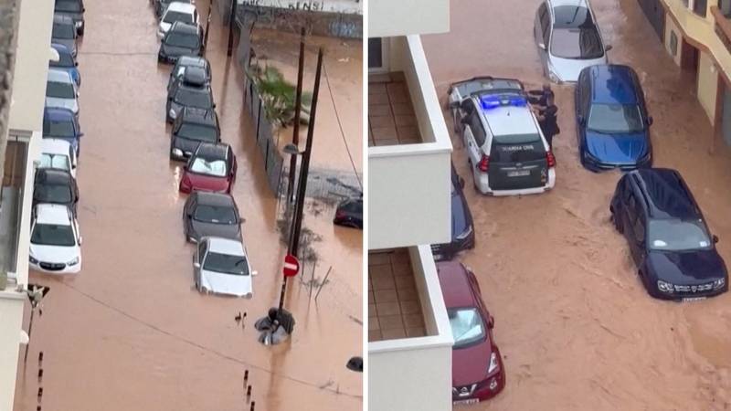 FOTO Uragan potopio Ibizu!