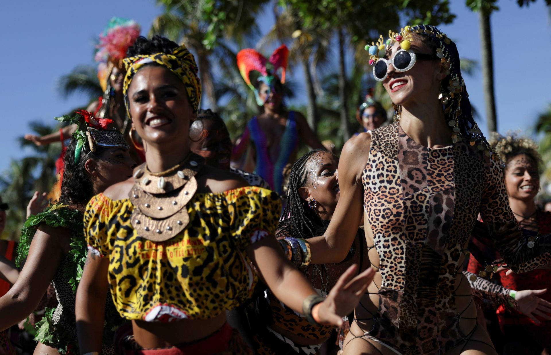 Carnival celebrations in Rio de Janeiro