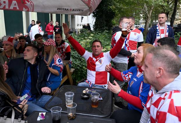 Prag:  Beckett irish  pub, gdje se hrvatski navijaci okupljaju prije utakmice