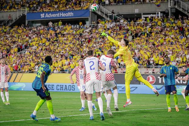 Soccer: International Men's Friendly-Croatia at Colombia