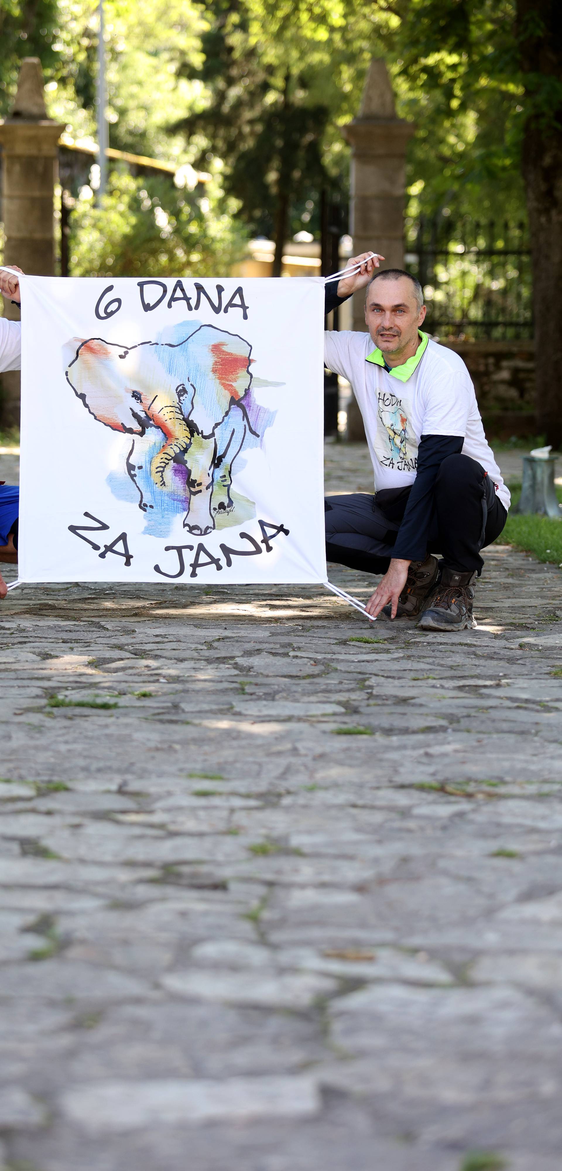 FOTO Ovi mladići su za bolesnog dječaka Jana (7) čak šest dana hodali od Zagreba do Rijeke!