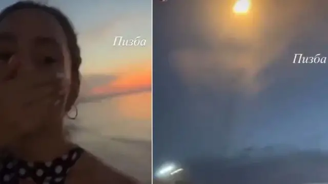 VIDEO Ruskinja snimila kako joj projektil preletio iznad glave: Vrijeme je da napustimo Krim!