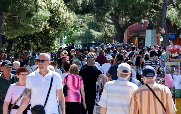Split: Tradicionalna proslava Praznika rada na Marjanu