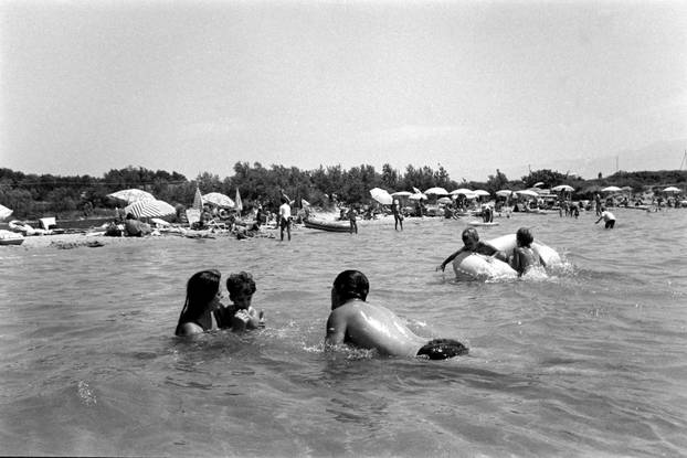 Ljeto na otoku Rabu, srpanj 1990.