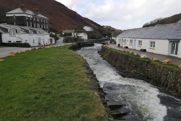 Police search Cornwall village of Boscastle