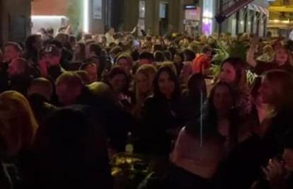 Vlasnik kraj čijeg kafića je sinoć bio 'korona party' u Zagrebu: 'Ne možemo tjerati ljude s ulice'