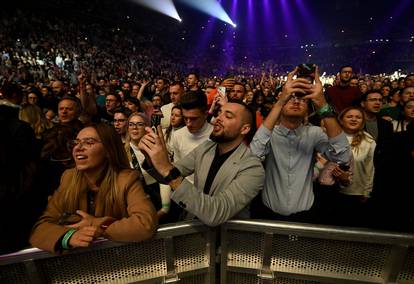 Zagreb: Prvi koncert Dine Merlina u Areni