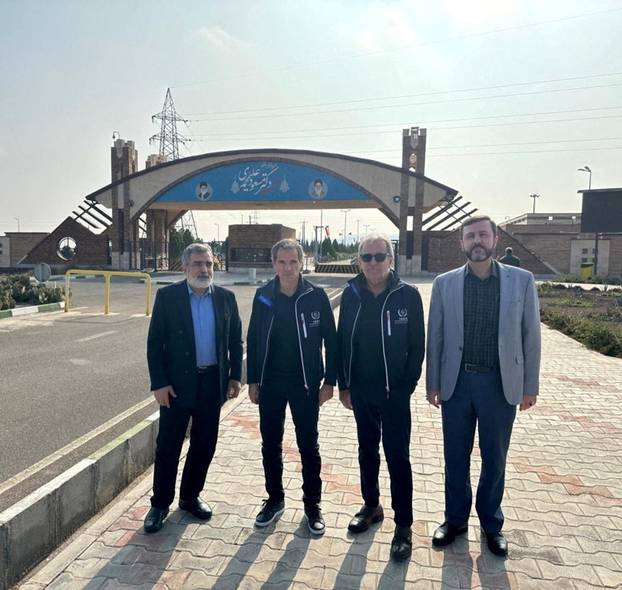 FILE PHOTO: IAEA Director General Rafael Grossi visits Iran