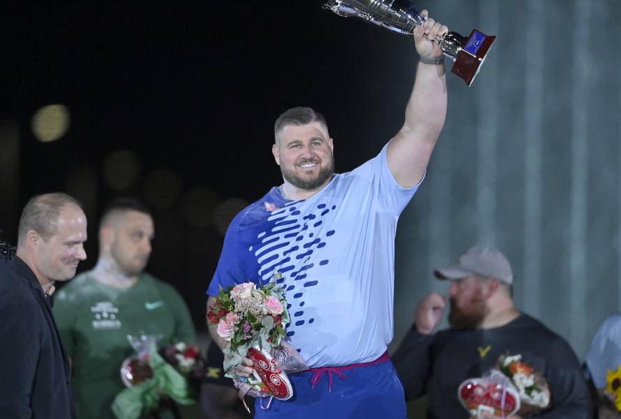 Zagreb: Tom Walsh pobjednik je natjecanja u bacanju kugle na memorijalu Borisa Hanžekovića