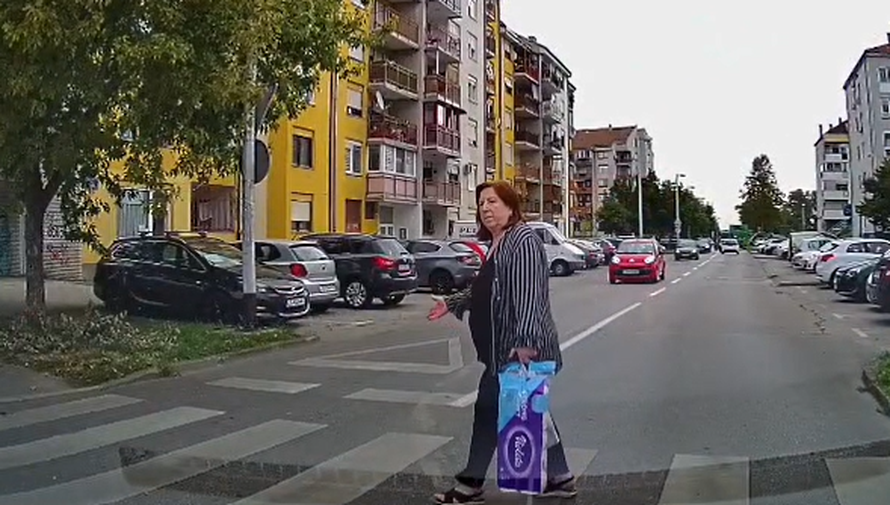 VIDEO Skoro zgazio ženu na zebri, zagrebačka policija našla divljaka isti dan i kaznila ga!