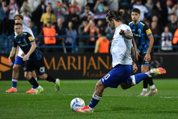 Vara&zcaron;din: NK Vara&zcaron;din i HNK Hajduk u utakmici 30. kola Prve HNL