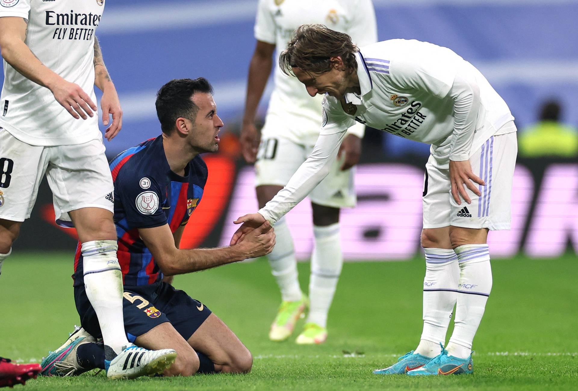 Copa del Rey - Semi Final - First Leg - Real Madrid v FC Barcelona