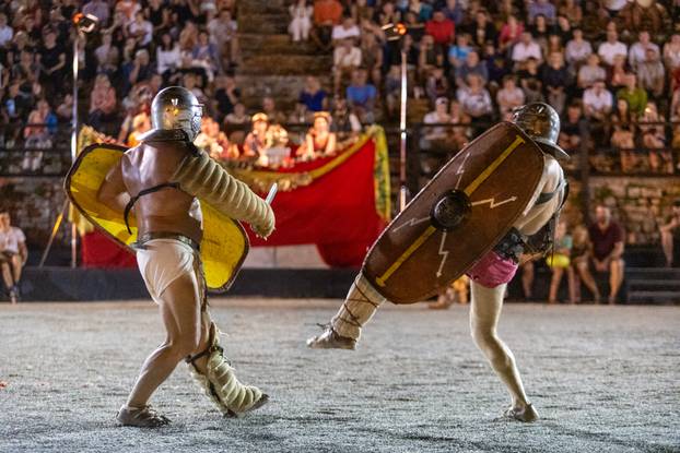 Borbe gladijatora u pulskoj Areni