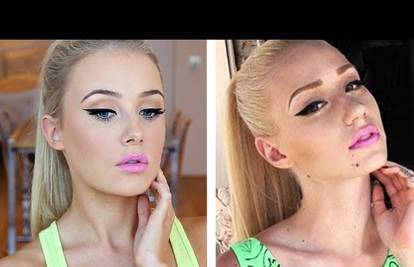 Seksi makeup look za plavuše: Mačkaste oči i  neonske usne